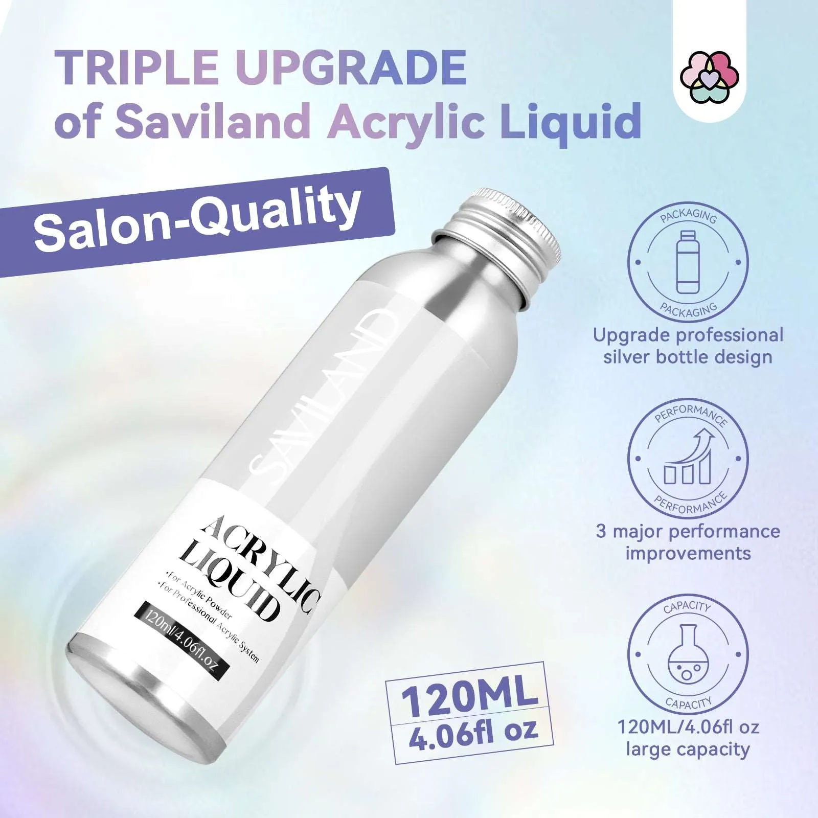 [US ONLY] Professional Acrylic Liquid - 4.06fl oz Nail Application